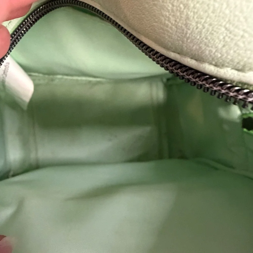 Sanrio Loungefly Keroppi Frog Mini Backpack Green Gingham All Over Print Bag